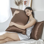 Taie d'oreiller en soie - Vignette | My Store