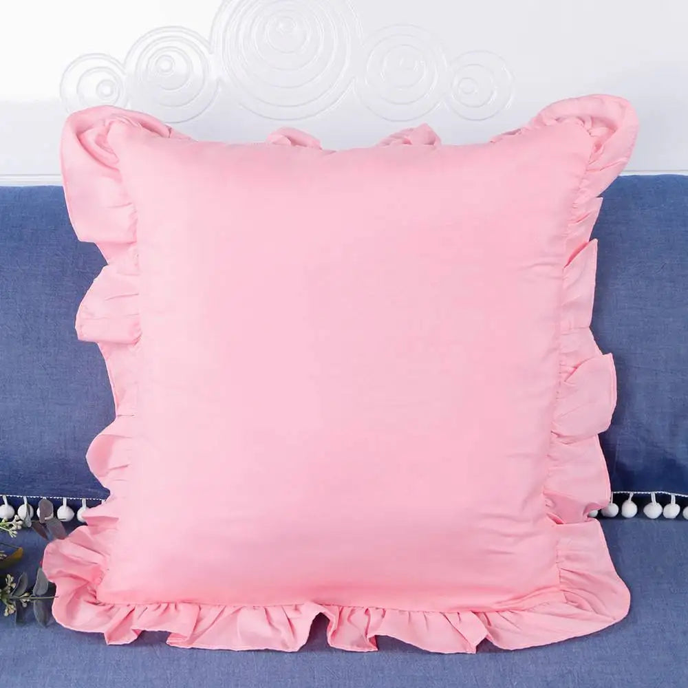 Taie d'oreiller 40x40 rose