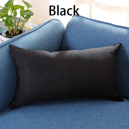 Taie d'oreiller 50x30 noir