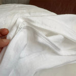 Taie d'oreiller 60x60 lin - Vignette | My Store