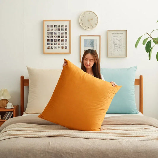 Taie d'oreiller 65x65 orange