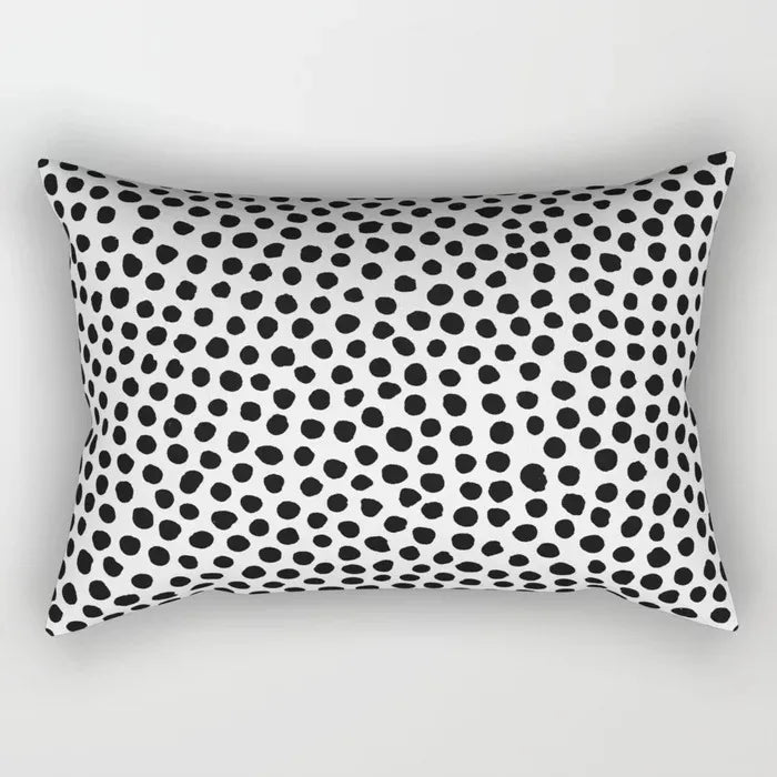 Taie d'oreiller à pois