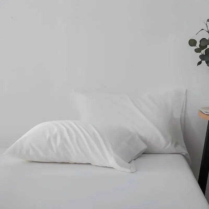 Taie d'oreiller blanc