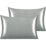 Taie d'oreiller en satin blanc - Vignette | My Store