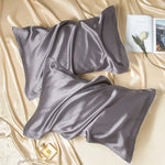 Taie d'oreiller en soie rose - Vignette | My Store