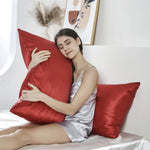 Taie d'oreiller en soie - Vignette | My Store