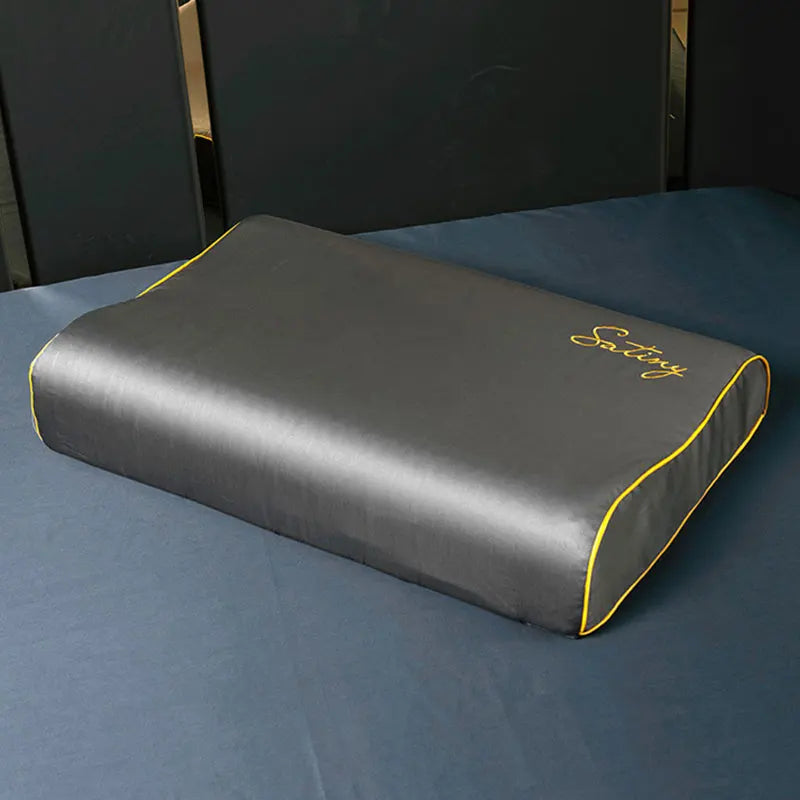 Taie d'oreiller ergonomique 60x40 noir