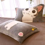 Taie d'oreiller flanelle - Vignette | My Store