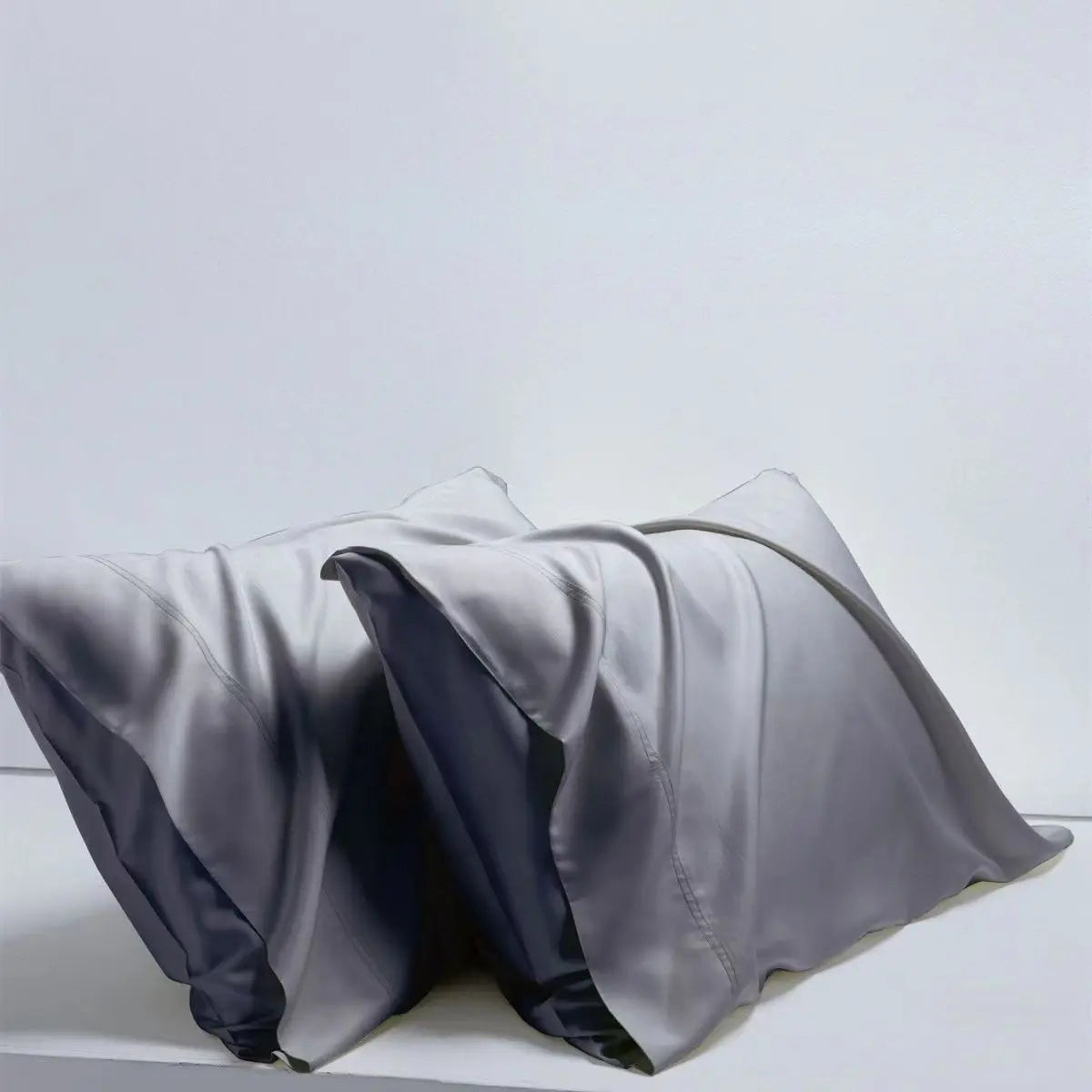 Taie d'oreiller gris