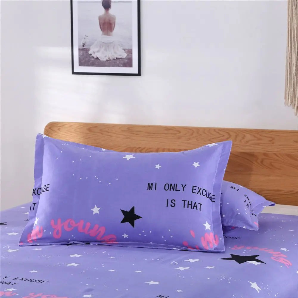 Taie d'oreiller imprimée