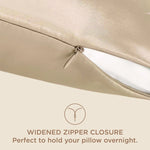 Taie d'oreiller en soie ivoire - Vignette | My Store