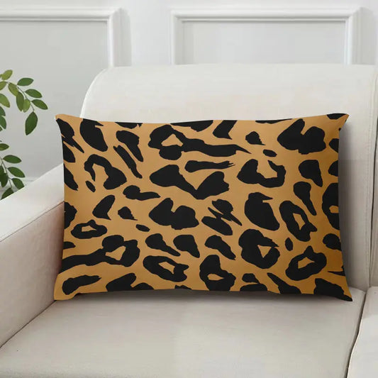 Taie d'oreiller léopard