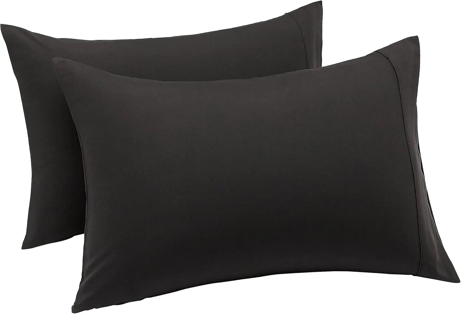 Taie d'oreiller noir