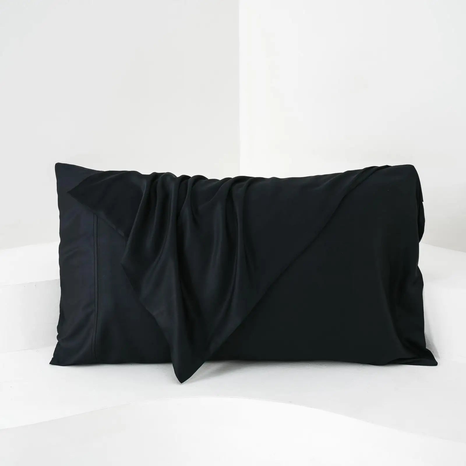 Taie d'oreiller noir