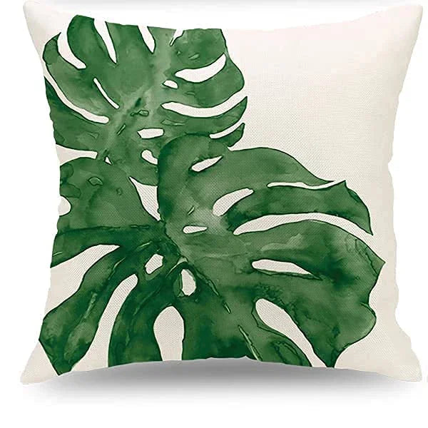 Taie d'oreiller palmier