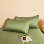 Taie d'oreiller soie vert - Vignette | My Store