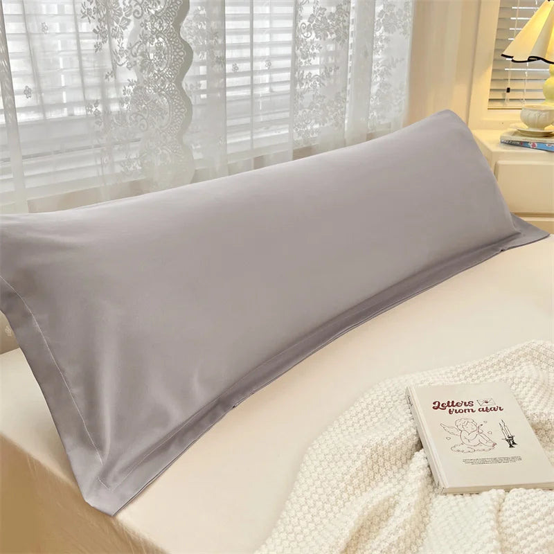 Taie d'oreiller XXL gris